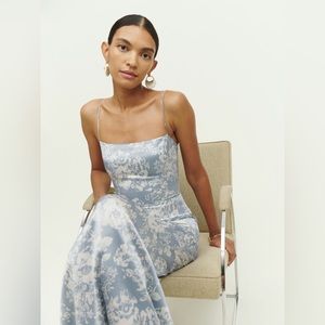 Brand new reformation Frankie Silk Dress